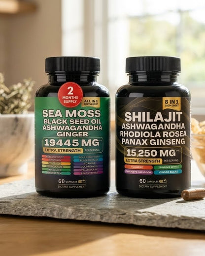 Shilajit & Sea Moss Bundle
