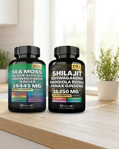 Shilajit & Sea Moss Bundle