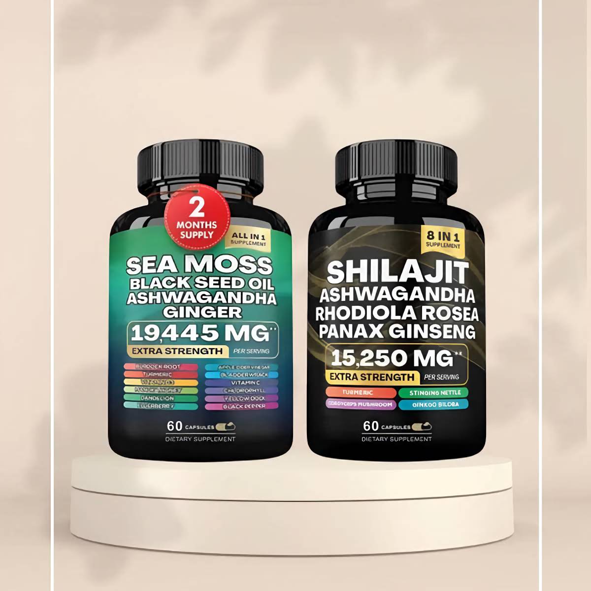 Shilajit & Sea Moss Bundle