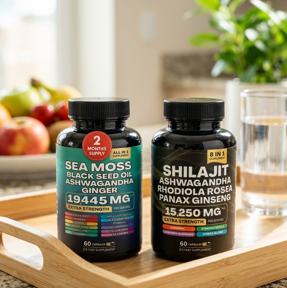 Shilajit & Sea Moss Bundle