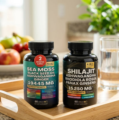 Shilajit & Sea Moss Bundle