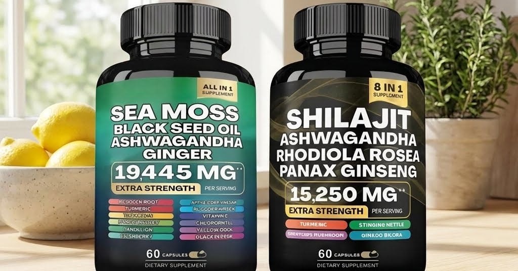 Shilajit & Sea Moss Bundle