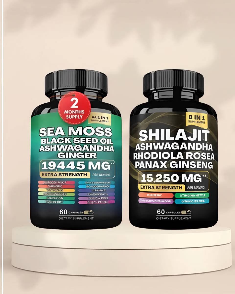 Shilajit & Sea Moss Bundle