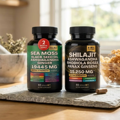 Shilajit & Sea Moss Bundle