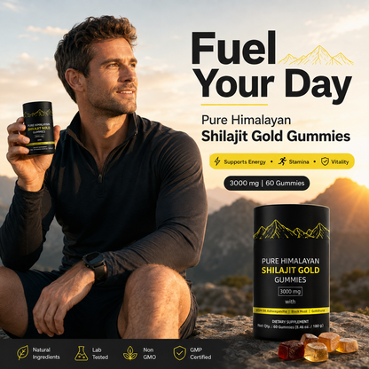Pure Himalayan Shilajit Gold Gummies