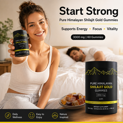 Pure Himalayan Shilajit Gold Gummies