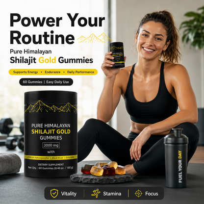 Pure Himalayan Shilajit Gold Gummies