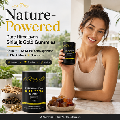 Pure Himalayan Shilajit Gold Gummies