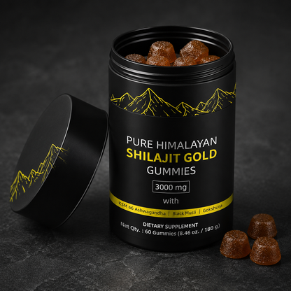 Pure Himalayan Shilajit Gold Gummies