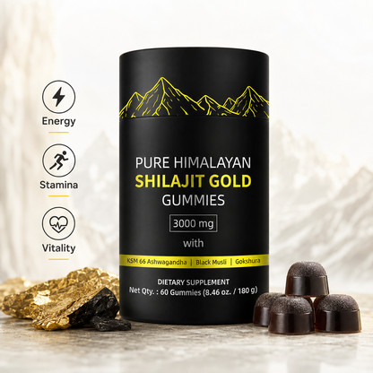 Pure Himalayan Shilajit Gold Gummies