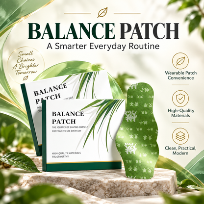 Balance Patch – Japanese Herbal Stomach Patch with Plant-Based Ingredients
